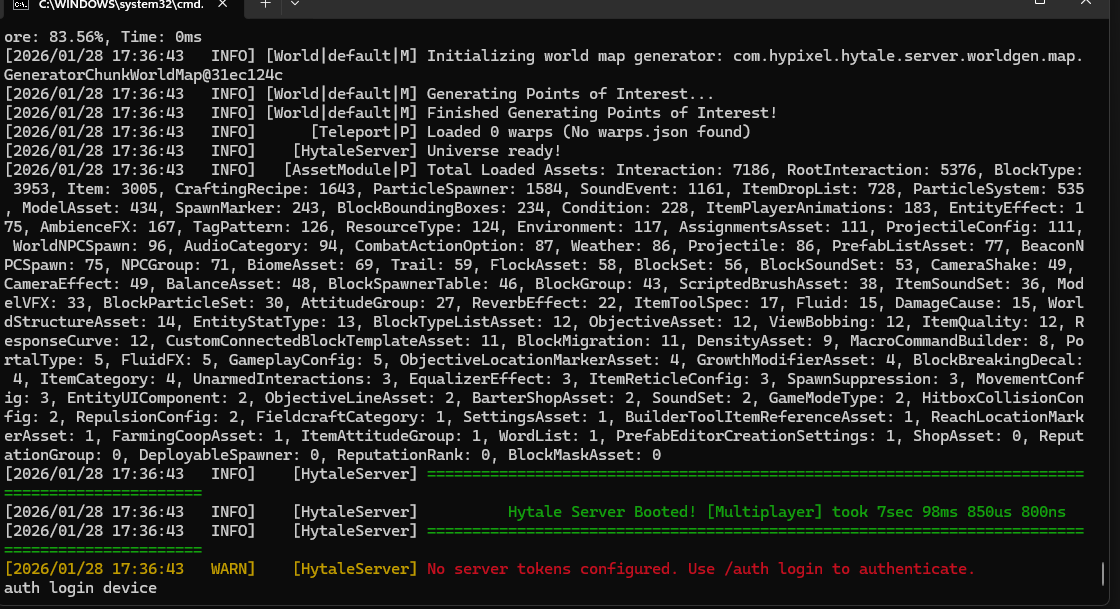 Auth Console Command