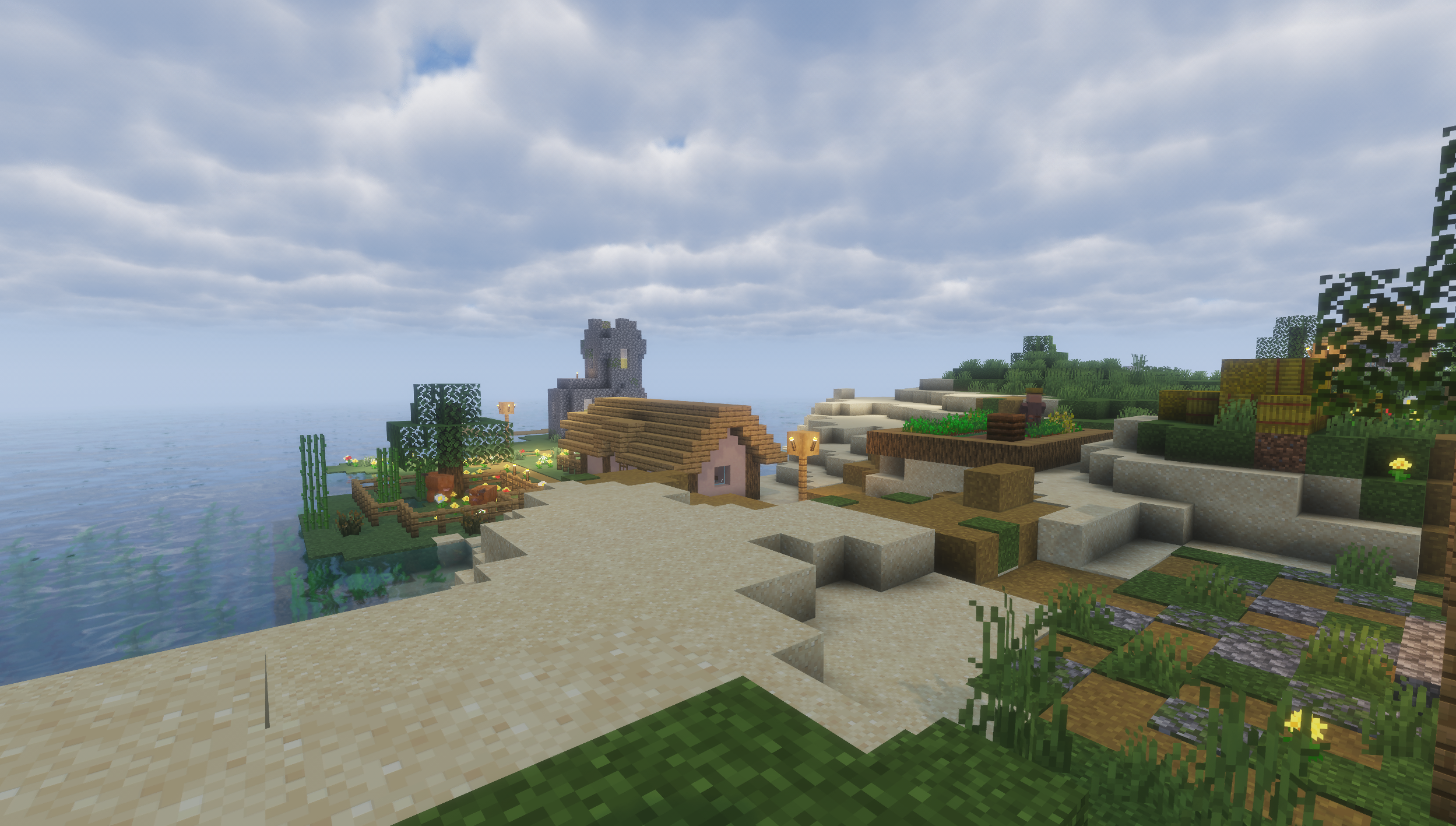 Solas Shader in Minecraft